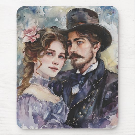 Victorian Couple マウスパッド (正面)
