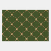 Victorian Crimson Christmas ラッピングペーパーシート (正面2)