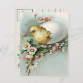 Victorian Easter Ephemera シーズンポストカード (正面/裏面)