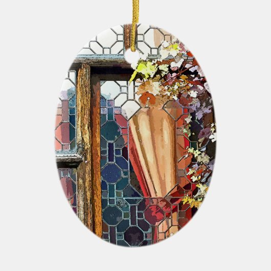 VICTORIAN ENGLAND セラミックオーナメント (正面)