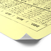 Victorian Era 1882 1883 Shoe & Boots Ad Calendar ポスター (角)