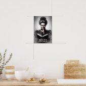 Victorian Era Creepy Headmistress Portrait Wall ポスター (キッチン)