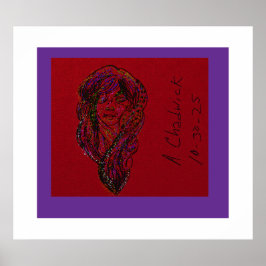 Victorian Era Dreamer Girl Poster ポスター