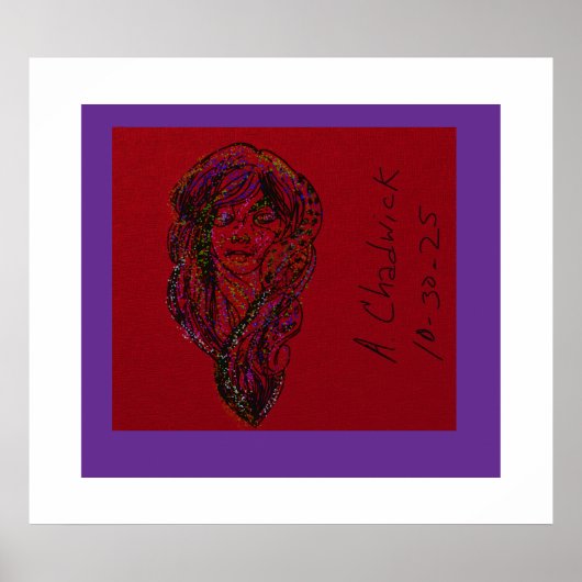 Victorian Era Dreamer Girl Poster ポスター (正面)