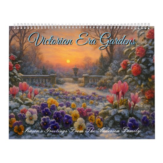 Victorian Era Gardens カレンダー (カバー)