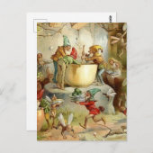 “Victorian Fairies” by E S Hardy ポストカード (正面/裏面)