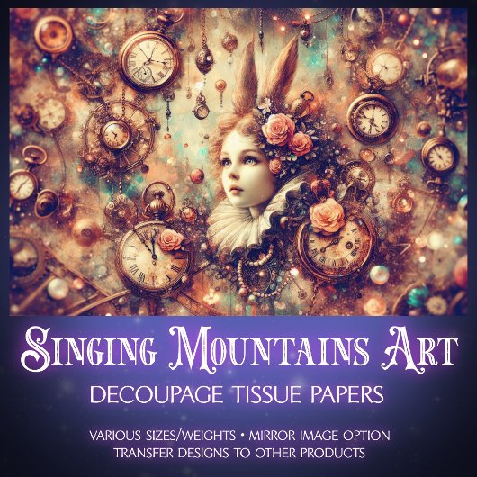 Victorian Fairytale Vintage Alice 薄葉紙