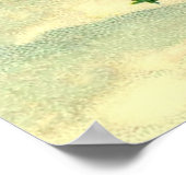 Victorian family in the snow Christmas scene ポスター (角)