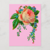 Victorian floral print ポストカード (正面)