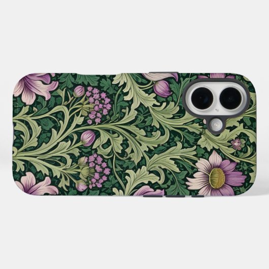 Victorian Floral Wallpaper Case-Mate iPhoneケース (裏面 (横))