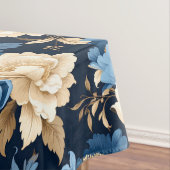 Victorian Flowers Blue テーブルクロス (インサイチュ)