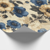 Victorian flowers Gift Bag ラッピングペーパー (角)