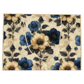 Victorian flowers Gift Bag ラージペーパーバッグ (裏面)