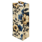 Victorian flowers Gift Bag ワインギフトバッグ (裏面アングル)