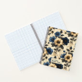 Victorian Flowers Planner ノートブック (内部)