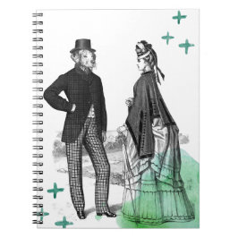 Victorian Gentleman and Lady | NoteBook ノートブック