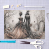 Victorian Gothic Couple Decoupage 薄葉紙 (クラフト)