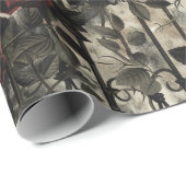 Victorian Gothic Garden Pattern ラッピングペーパー (ロールコーナー)