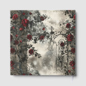 Victorian Gothic Garden Roses Pattern ゲストブック (裏面)