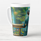 Victorian Grace at the Water’s Edge カフェラテマグ (左アングル)