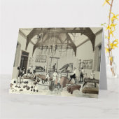 Victorian Gym カード (黄色い花)