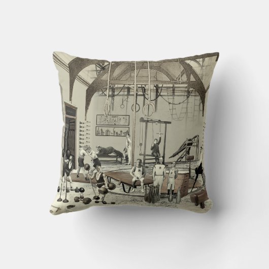 Victorian Gym クッション (裏面)