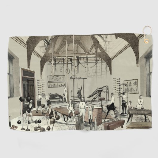 Victorian Gym ゴルフタオル (横)