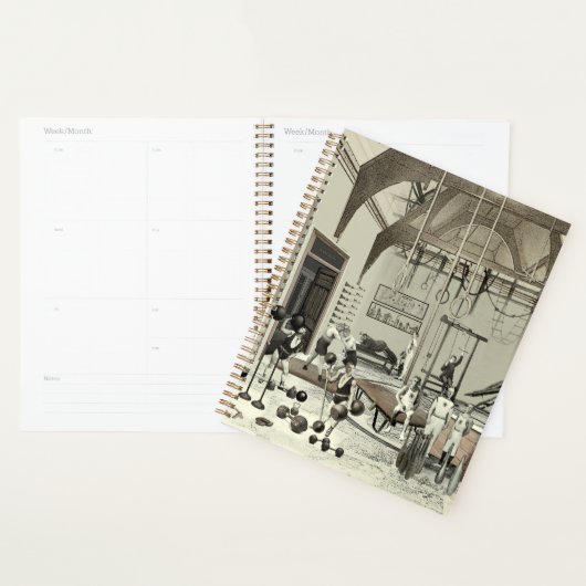 Victorian Gym プランナー手帳 (ディスプレー)