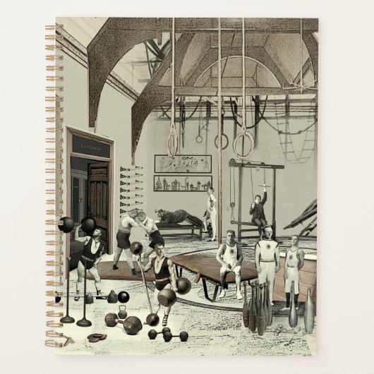 Victorian Gym プランナー手帳 (正面)