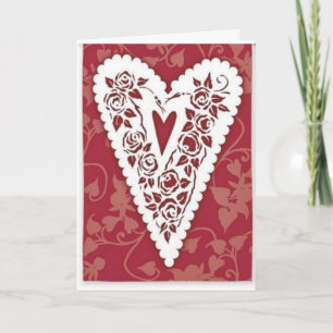 Victorian Heart Lace シーズンカード
