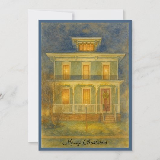 Victorian Home Holiday Card シーズンカード (正面)