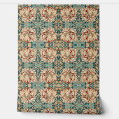 Victorian Honeysuckle Inspired Floral Pattern 壁紙 (ほどく)