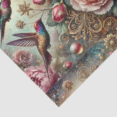 Victorian Hummingbird & Pastel Rose Decoupage  薄葉紙 (詳細)