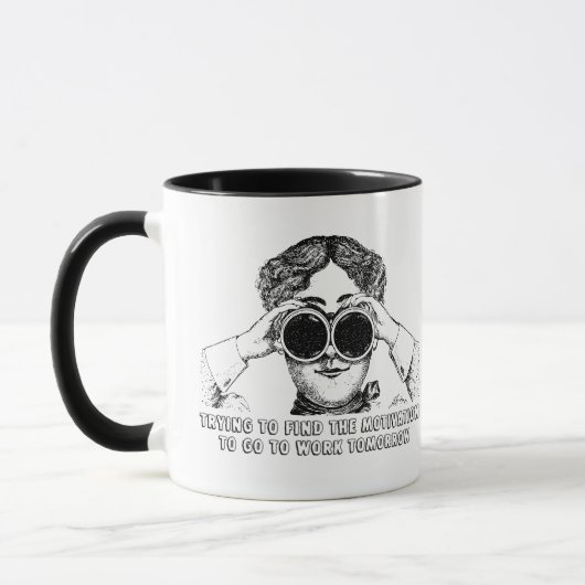 Victorian Humor Office Coffee Mug マグカップ (左)