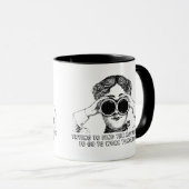 Victorian Humor Office Coffee Mug マグカップ (正面右)