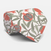 Victorian illustration pomegranate botanical tie ネクタイ (ロール)