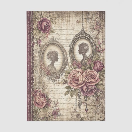 Victorian & Lace  薄葉紙 (正面)