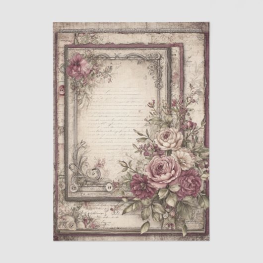 Victorian & Lace  薄葉紙 (正面)