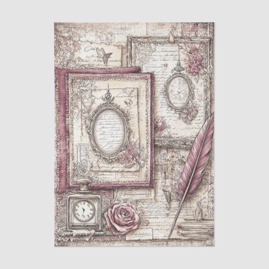 Victorian & Lace  薄葉紙 (正面)