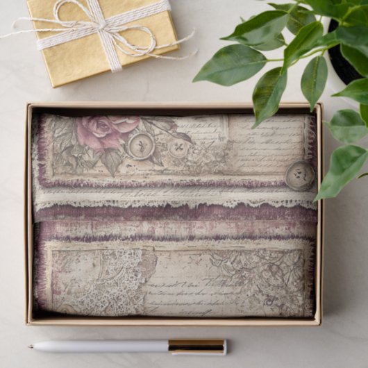 Victorian & Lace  薄葉紙 (ギフト)