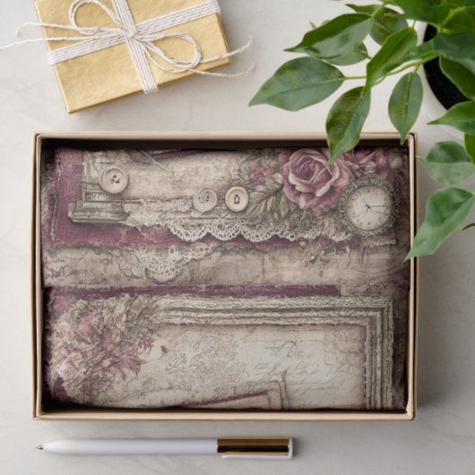 Victorian & Lace  薄葉紙 (ギフト)