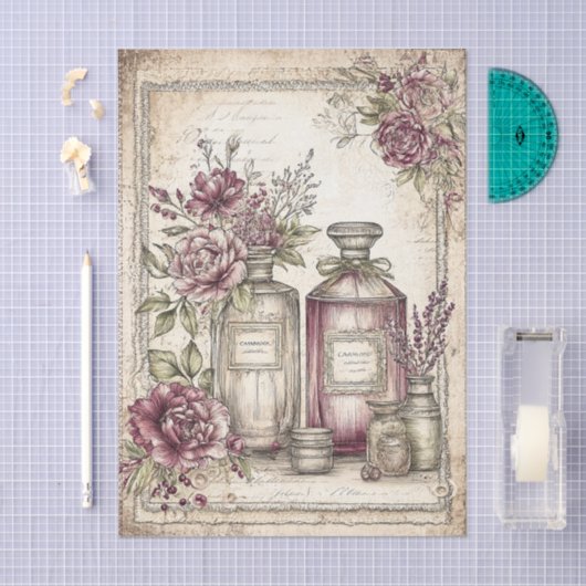 Victorian & Lace  薄葉紙 (クラフト)