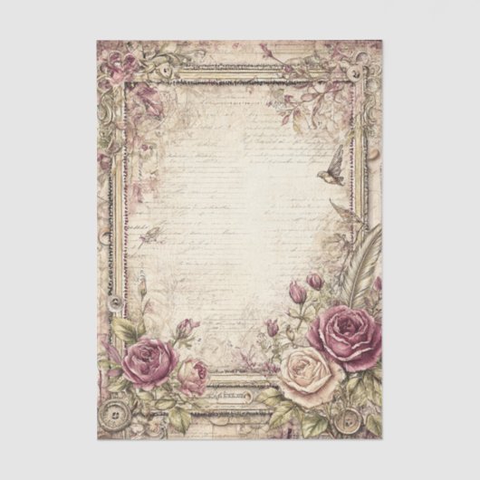 Victorian & Lace  薄葉紙 (正面)