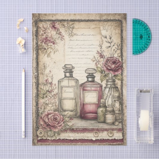 Victorian & Lace  薄葉紙 (クラフト)