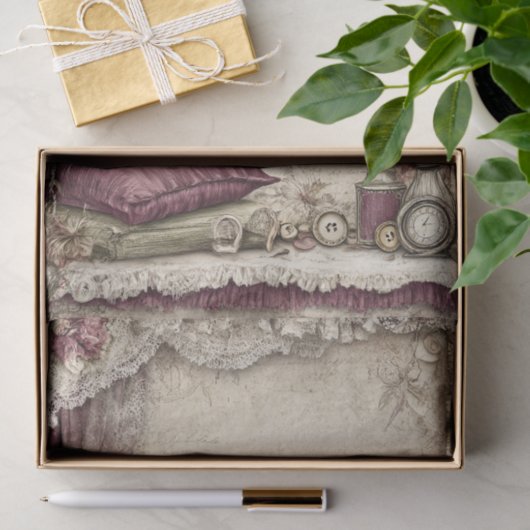 Victorian & Lace  薄葉紙 (ギフト)