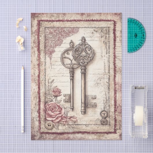 Victorian & Lace  薄葉紙 (クラフト)