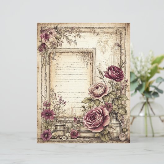Victorian & Lace Scrapbook Paper  (スタンド正面)