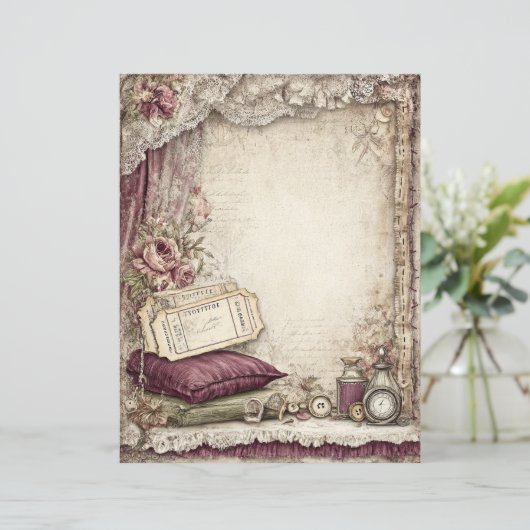 Victorian & Lace Scrapbook Paper  (スタンド正面)