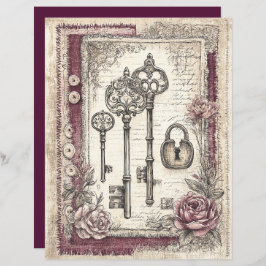 Victorian & Lace Scrapbook Paper