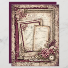 Victorian & Lace Scrapbook Paper